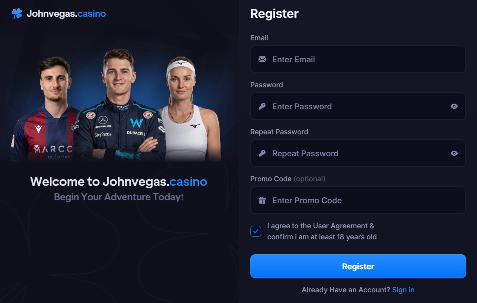 Login / Sign up